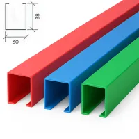 Рейка кубообразная Албес A38S окраска по RAL