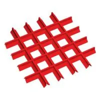 Грильято Пирамидальный ячейка 120х120мм, окраска по RAL, высота 42.5 мм, ширина 10 мм