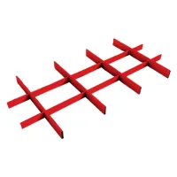 Грильято Жалюзи ячейка 300x200 мм, окраска по RAL, высота 30 / 50 мм, ширина 10 мм