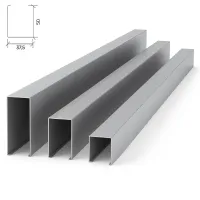 Рейка кубообразная Албес A40/50S металлик