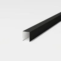 Рейка кубообразная ALDOX 30х38(h), оц. сталь 0.4, L=3000 мм, черный