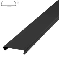 Реечный потолок OMEGA A100AT черный