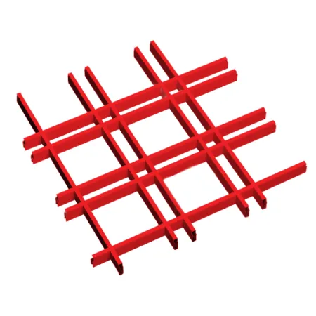 Грильято Нестандартная ячейка Модель 2 ячейка 150х50мм, окраска по RAL, высота 30 мм, ширина 5 мм