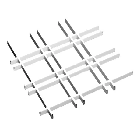 Грильято Нестандартная ячейка Модель 2 ячейка 150х50мм, супер-хром, высота 50 мм, ширина 10 мм