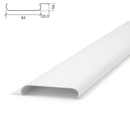 Потолочная рейка Албес A84AC белый