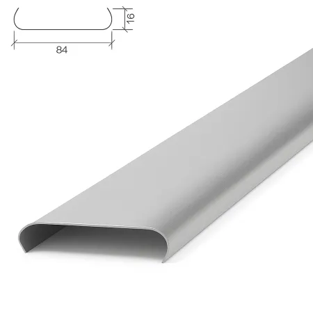 Потолочная рейка Албес A84A металлик