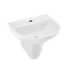 Раковина Essco Elements ECS-WHT-813 Белая с пьедесталом