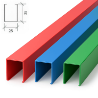Рейка кубообразная Албес A25/35/S окраска по RAL