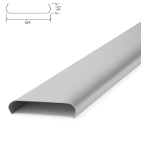 Потолочная рейка Албес A84A металлик